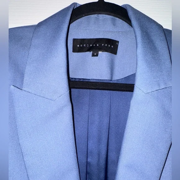 💙Endless Rose Oversized Single Breasted Blazer & Shorts Set - Picture 8 of 16